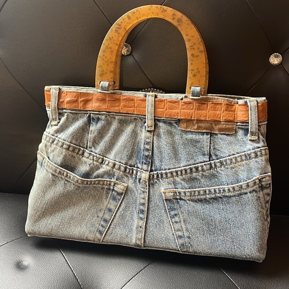 One of a kind Jean bag - Picture 2 of 6